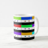 Mok Syrische multihue-vlaggen (Voorkant rechts)