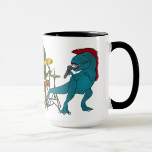 Mok T-Rex Rock Band Coffee