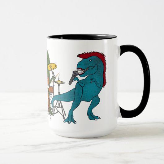 Mok T-Rex Rock Band Coffee (Rechts)