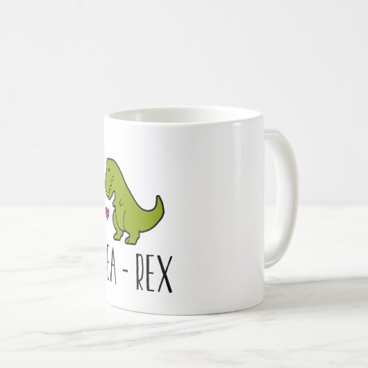 Mok T-Rex-thee (Voorkant rechts)
