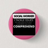 Mok T-Shirt Sierkussen Glas Ronde Button 3,2 Cm (Voorkant)