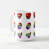 mok, tabel van de Zernike-polynomials Koffiemok (Voorkant links)