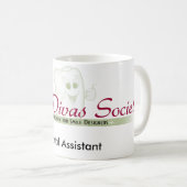 Mok tandheelkundige assistent diva (Voorkant rechts)