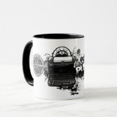 Mok tandschrijvers (Voorkant links)