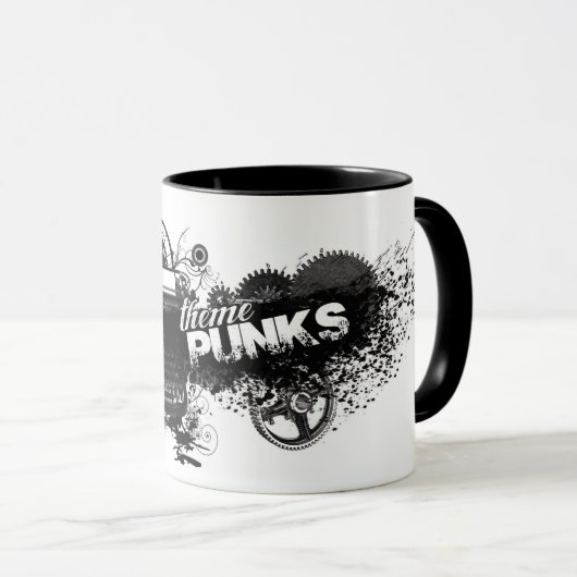 Mok tandschrijvers (Voorkant rechts)