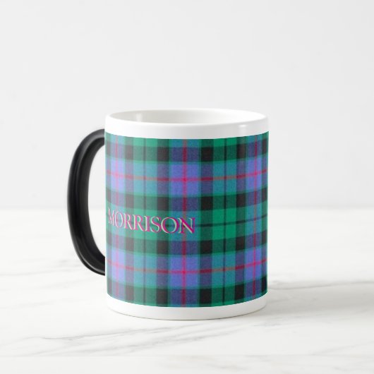 Mok - Tartan Plaid "Green Ancient" MORRISON (Voorkant links)