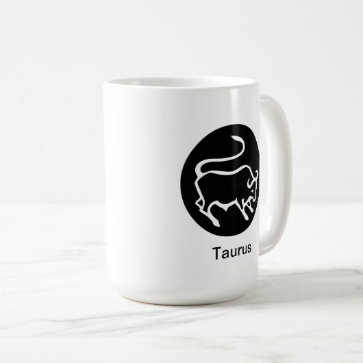 Mok - Taurus in cirkel (Voorkant rechts)