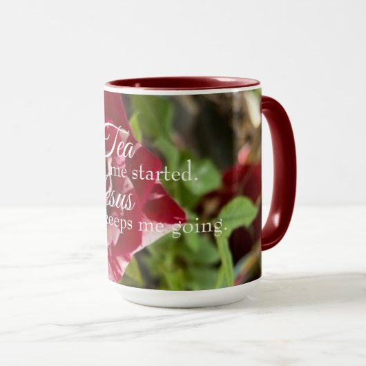 Mok - Tea en Jesus (Voorkant rechts)