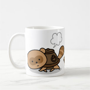 Mok - TeaKettle Tanuki met zijn kleine vrienden