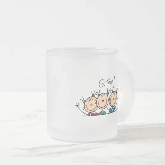 Mok Team Stick Figures (Voorkant rechts)