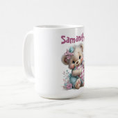 Mok Teddybeer Baby Borrel (Voorkant links)
