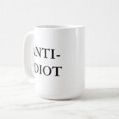 Mok tegen dioot (Voorkant links)