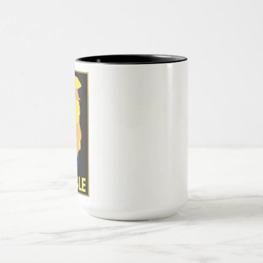 Mok tegen Trump-koffie (Midden)