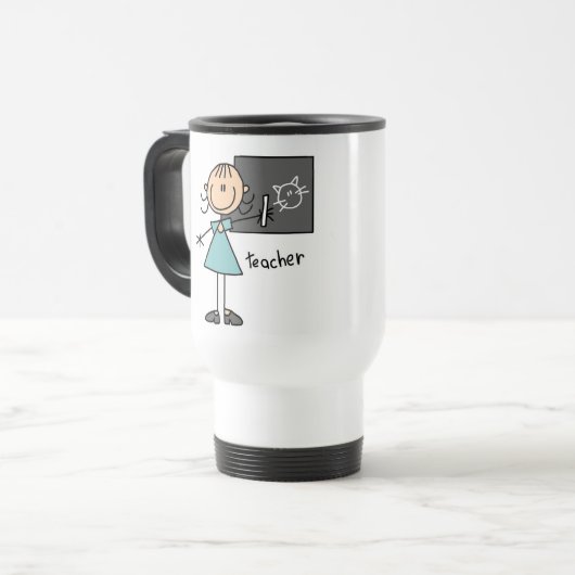 Mok Teken voor leraar (Voorkant links)