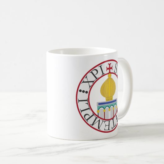 Mok Templar Cross en Temple Seal (Voorkant rechts)