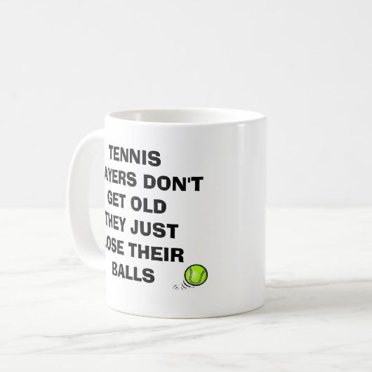 Mok Tennis Balls (Voorkant links)