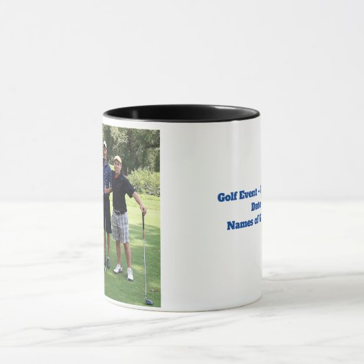 Mok ter herdenking van Golf Event (Midden)