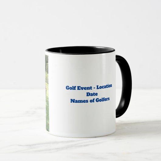 Mok ter herdenking van Golf Event (Voorkant rechts)