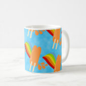 Mok ter illustratie van de Cartoon van Poppen en r (Voorkant rechts)