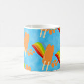 Mok ter illustratie van de Cartoon van Poppen en r (Center)