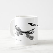 mok "Tetrapteryx" en "Microraptor Coffee" (Voorkant links)