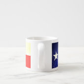 Mok Texas Flag Espresso (Achterkant)