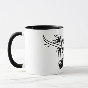 Mok Texas Longhorn-keramiek