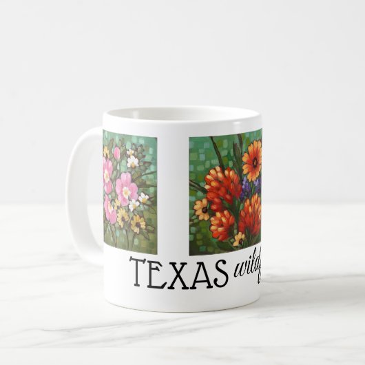 mok "Texas Wildflower" (Voorkant links)