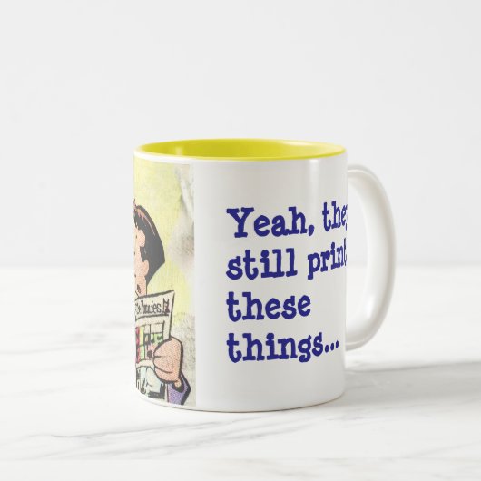 mok "The Norm" Sunday Funnies (Voorkant rechts)