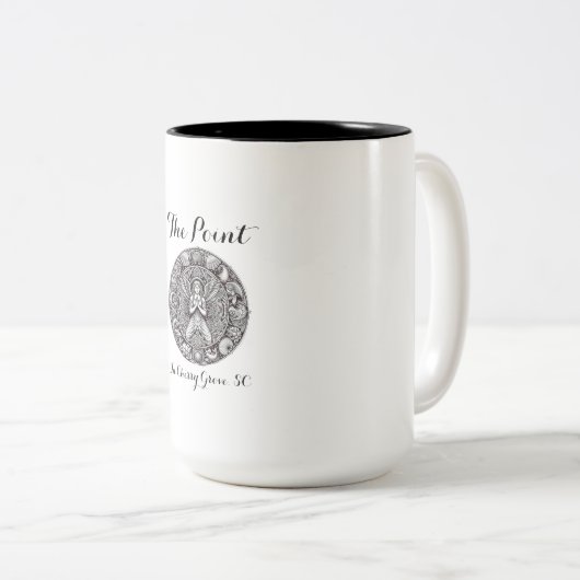 mok "The Point in Cherry Grove, SC" (Voorkant rechts)