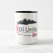 Mok, Thunder Tweekleurige Koffiemok (Center)