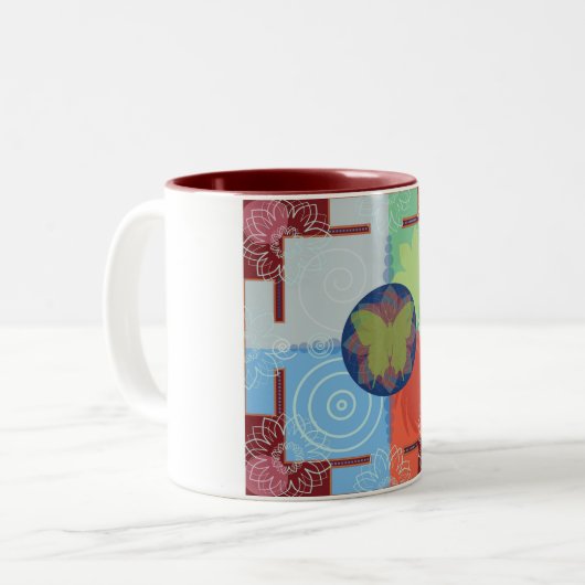 Mok Tibetaanse vlinder (Voorkant links)