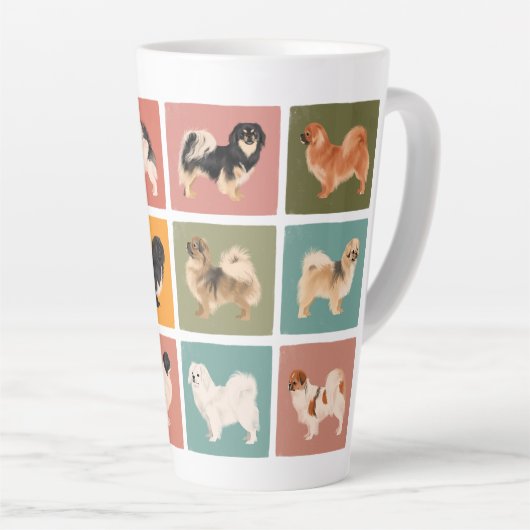 Mok Tibetan Spaniel Latte (Rechterhoek)