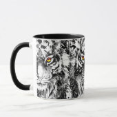Mok Tiger Coffee | Tijgerzwart-witte Mok (Links)