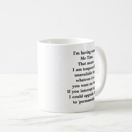 mok 'Tijd voor mij' (Voorkant rechts)