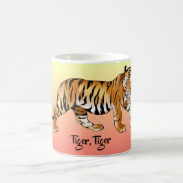 Mok tijger dierpatroon
