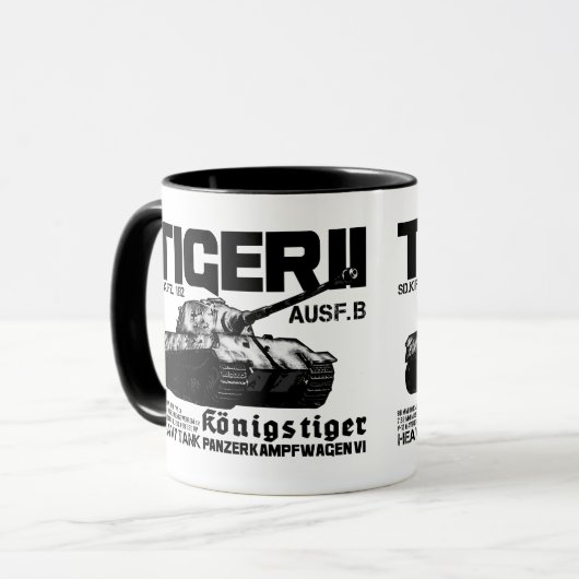 Mok tijger II (Voorkant links)