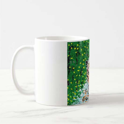 Mok/tijger Koffiemok (Links)