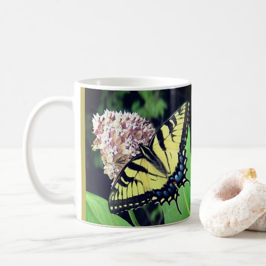 Mok tijger Swallowtail Butterfly (Met donut)