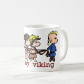 mok " tinies on leashes " (Voorkant rechts)