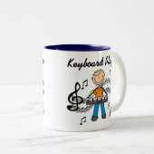 Mok toetsenbordspeler (Voorkant rechts)