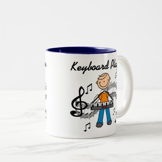 Mok toetsenbordspeler (Voorkant rechts)