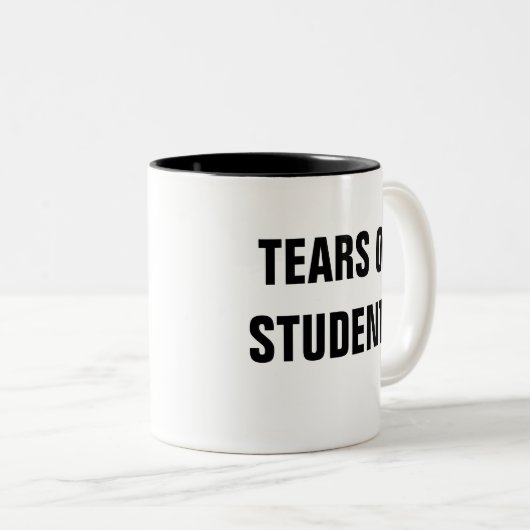 Mok tranen studenten (Voorkant rechts)