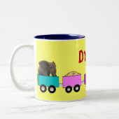 Mok trein - gepersonaliseerd (Links)