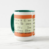 Mok treinkaartje (Voorkant links)