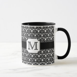 Mok Trendy Monogrammed Damask