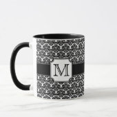 Mok Trendy Monogrammed Damask (Links)