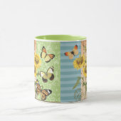 Mok Trendy Sunflower en Butterflies (Midden)