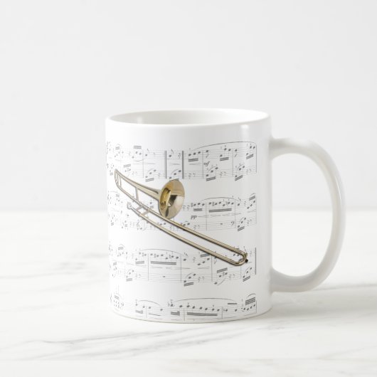 Mok - Trombone (tenor) met velmuziek (Rechts)