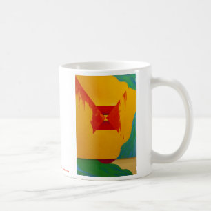 Mok: "Tropisch punt" Koffiemok